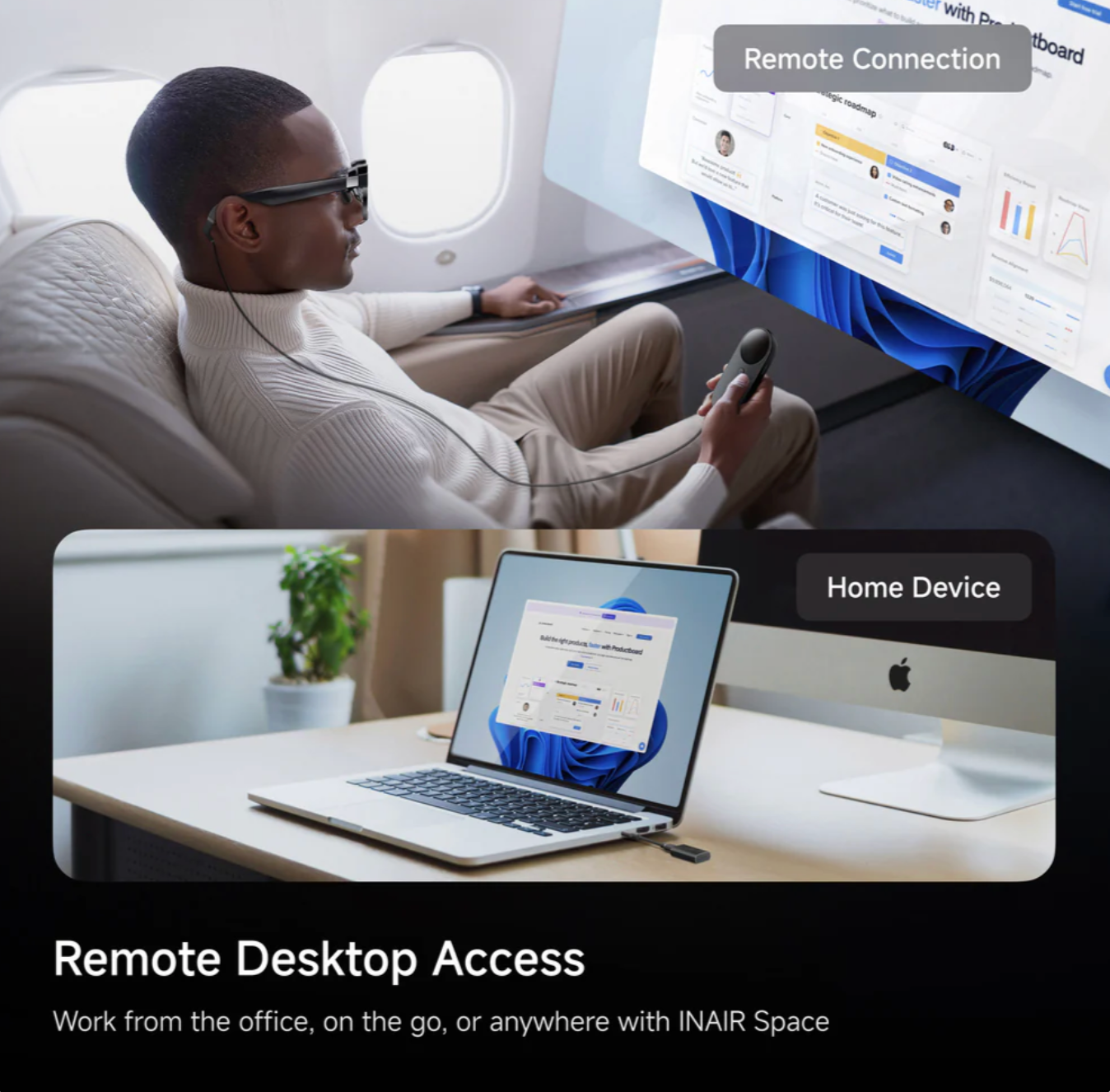 INAIR 2 Go Pack – The Most Portable AI Spatial Computer