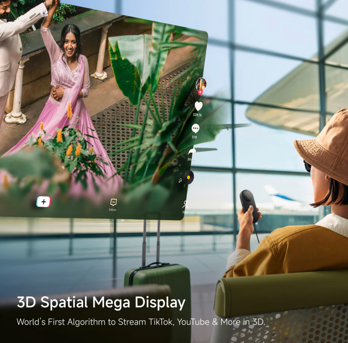 INAIR 2 Go Pack – The Most Portable AI Spatial Computer