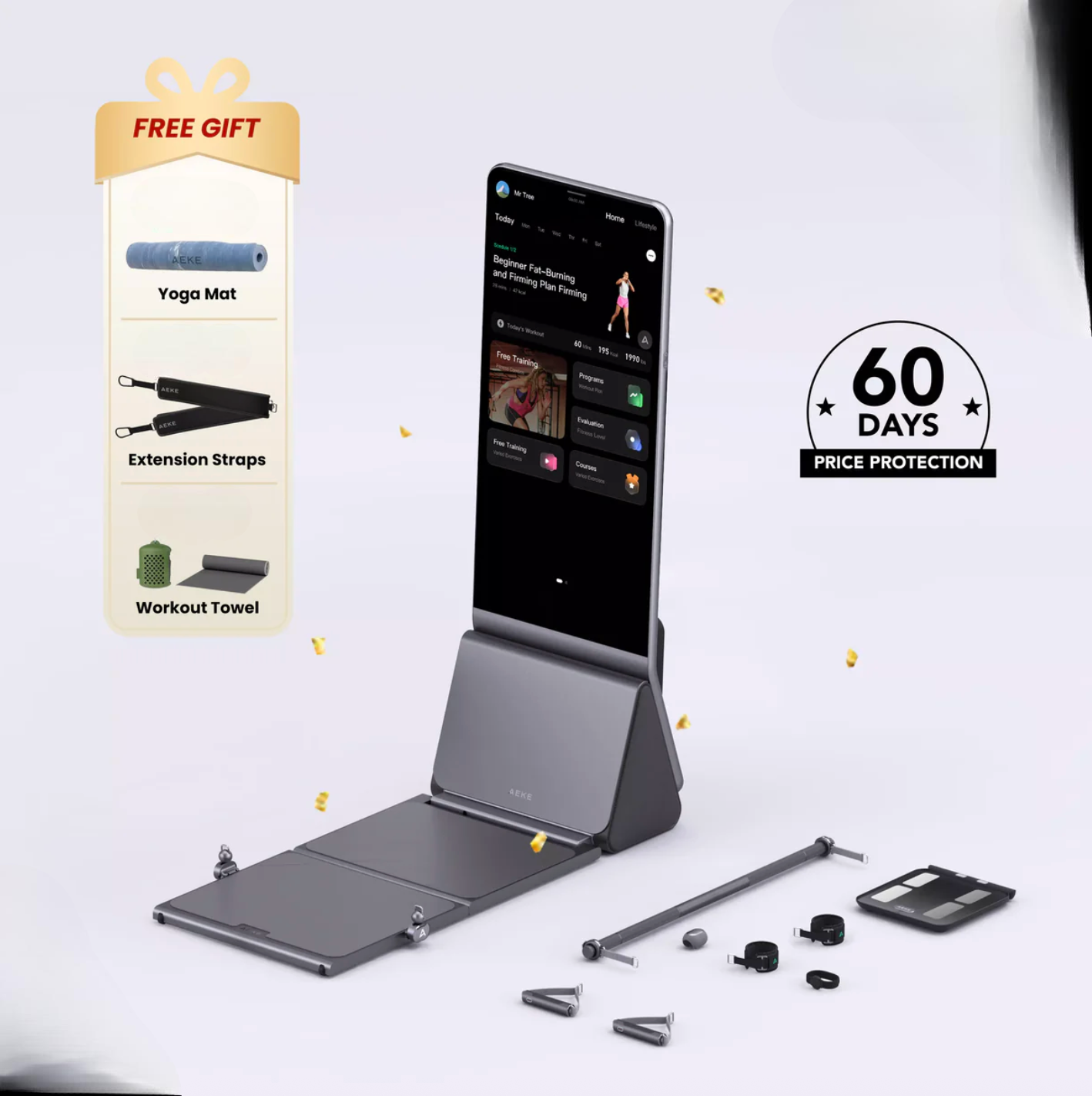 AEKE Smart Home Gym K1 – All-in-One AI-Powered Home Gym